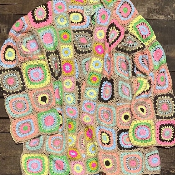 NWT! Jaded Gypsy cuddle up cardigan OSFM - Picture 4 of 5